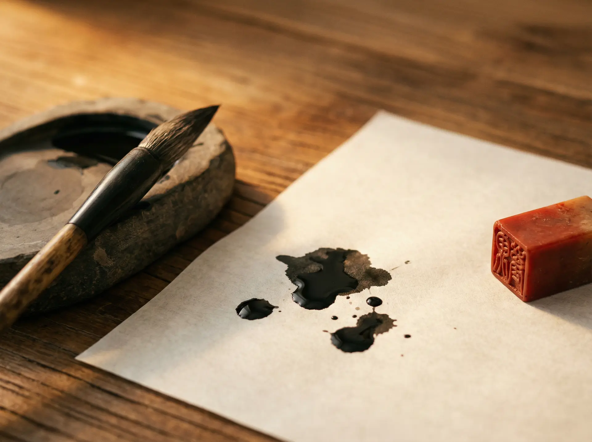 尊龙凯时 尊崇传统理念 - 笔墨纸砚的东方韵味